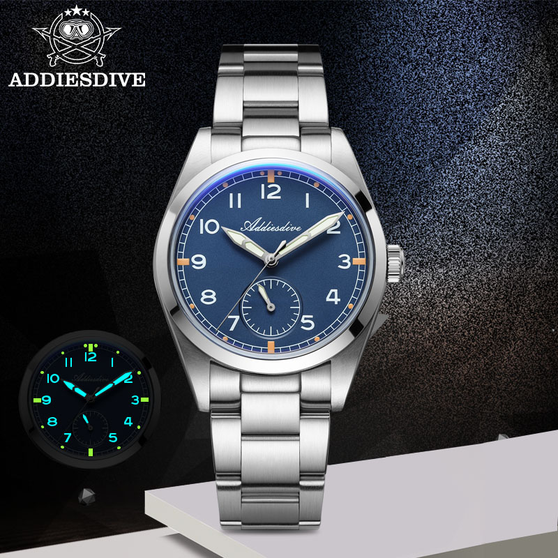 Luxury Watch Hand - ADDIESDIVE 36 mm Herren-Quarzuhr, 100 m