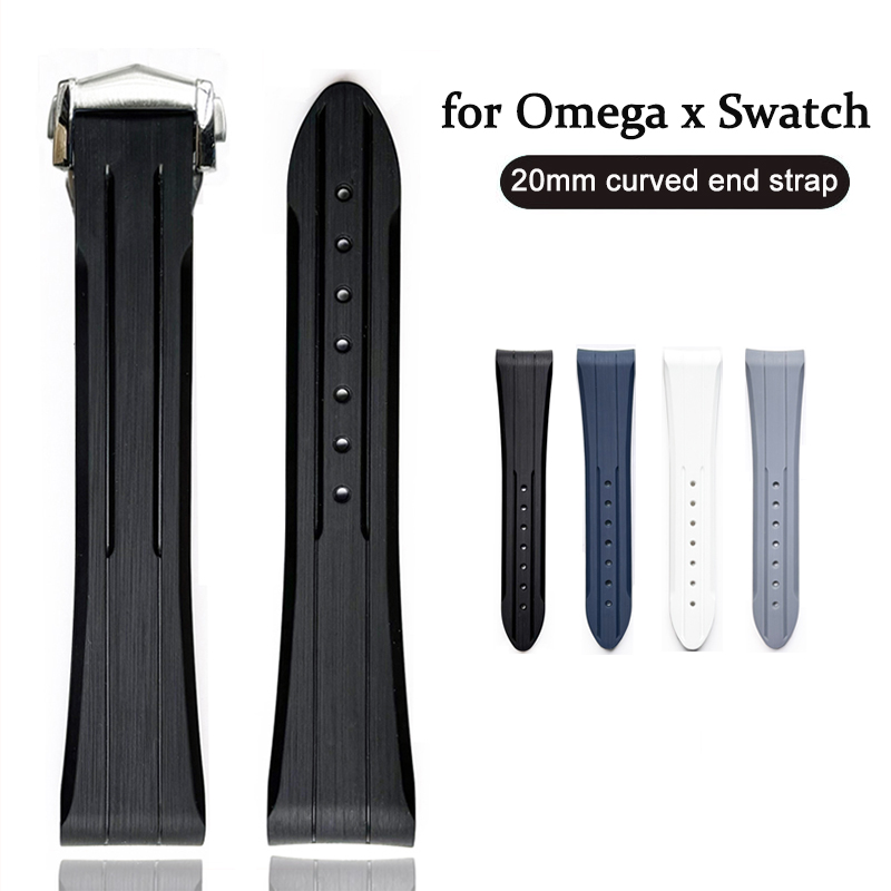 Luxury Watch Omega - 20 mm Kautschukarmband für Omega X