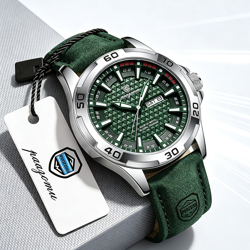 Luxury Watch Name - PAAZOMU Luxusmarke Herrenuhren Mode Quarz Herren