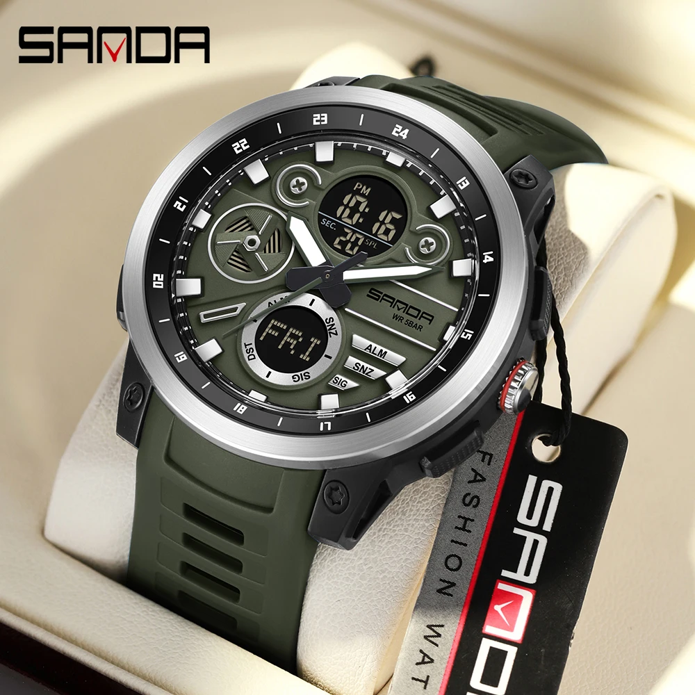 Minute Repeater Watch - SANDA Marke 3379 Neue Herren Elektronische