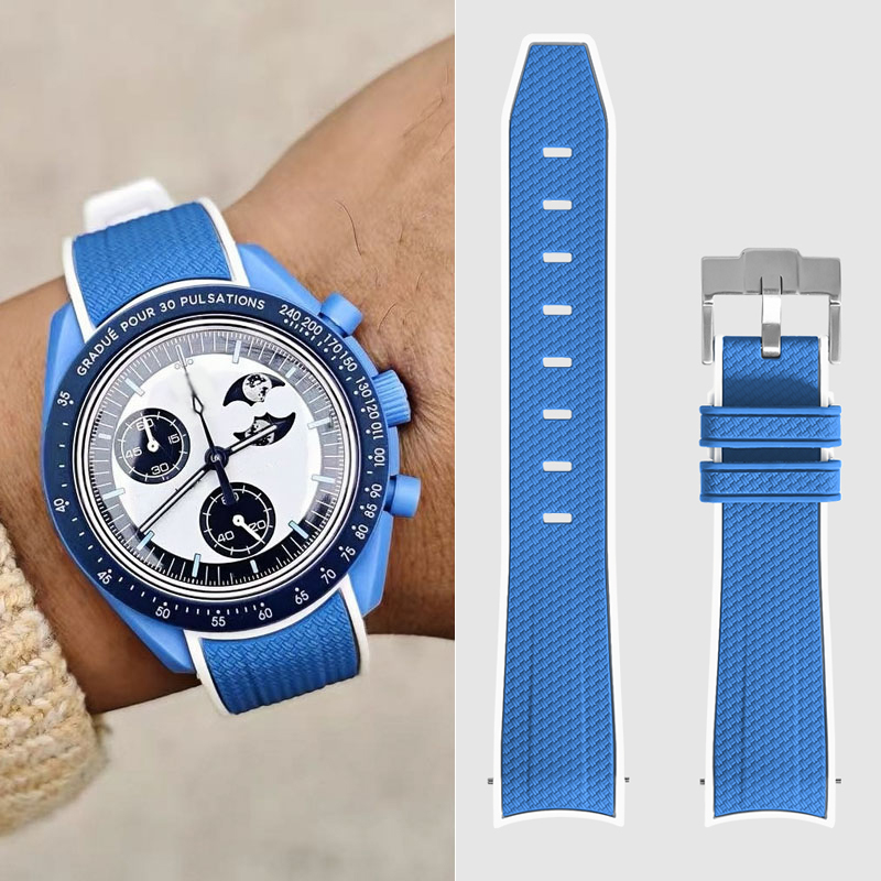 Luxury Watch Omega - Für Omega Swatch 20mm Curve Uhrenarmband