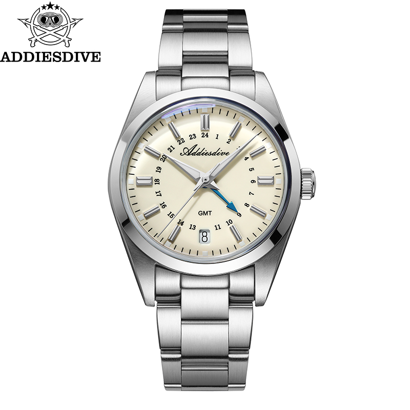 Luxury Watch Hand - ADDIESDIVE Heiße Marke 36mm Luxus GMT