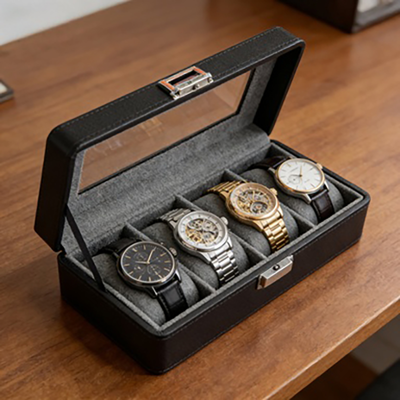 1 Stück 4-Fach Uhrenbox, staub – Luxury Watch Travel Case Bewertung und Preis