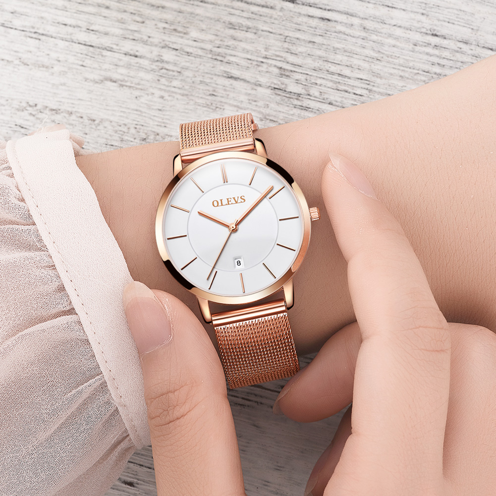 OLEVS Uhren Für Frauen Quarz W – Luxury Watch Travel Case Bewertung und Preis