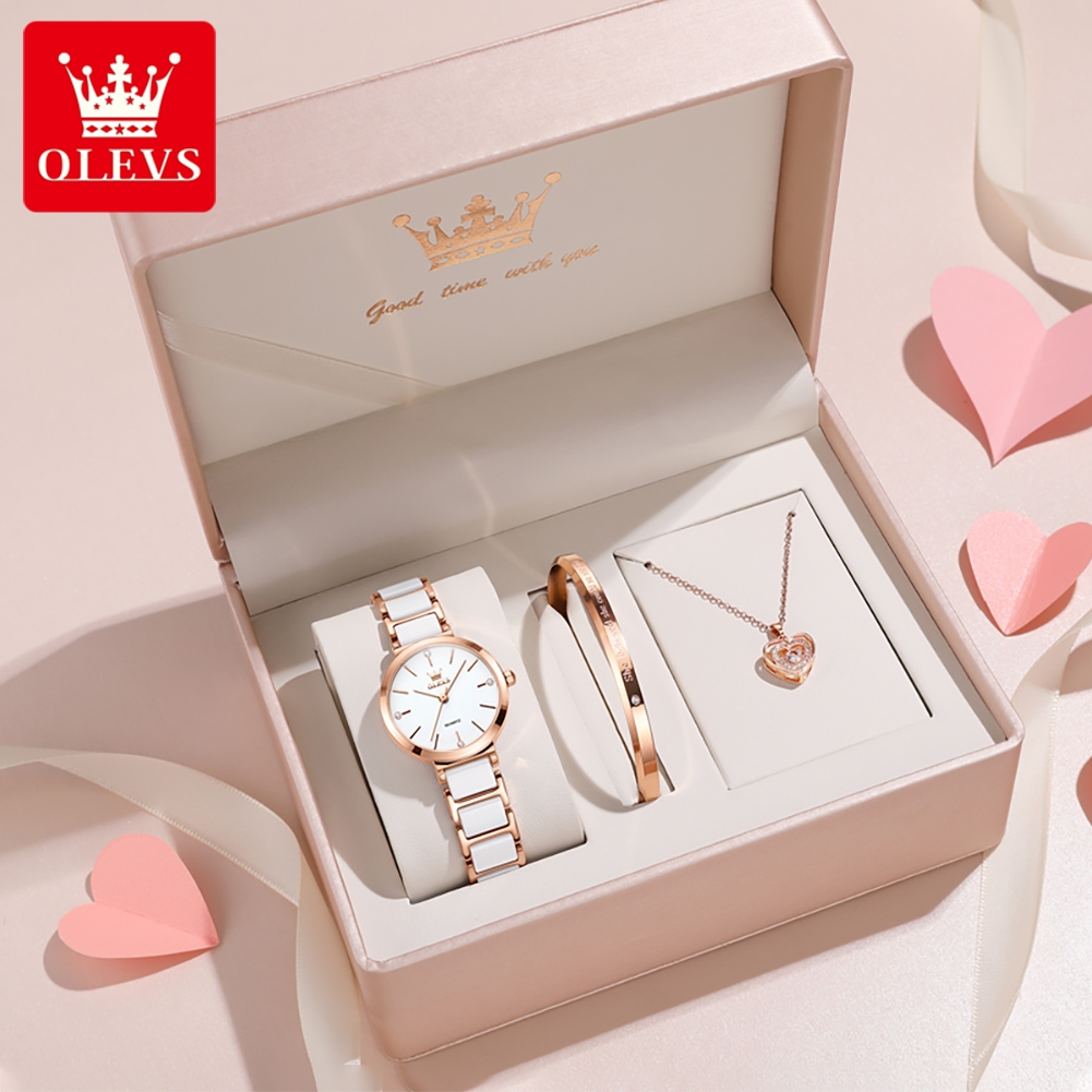 OLEVS Damenuhr 5877, luxuriöse – Luxury Watch Hand Bewertung und Preis