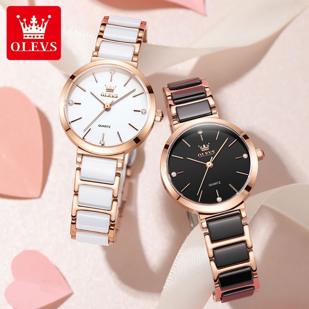 OLEVS Damenuhr 5877, luxuriöse – Luxury Watch Hand Bewertung und Preis