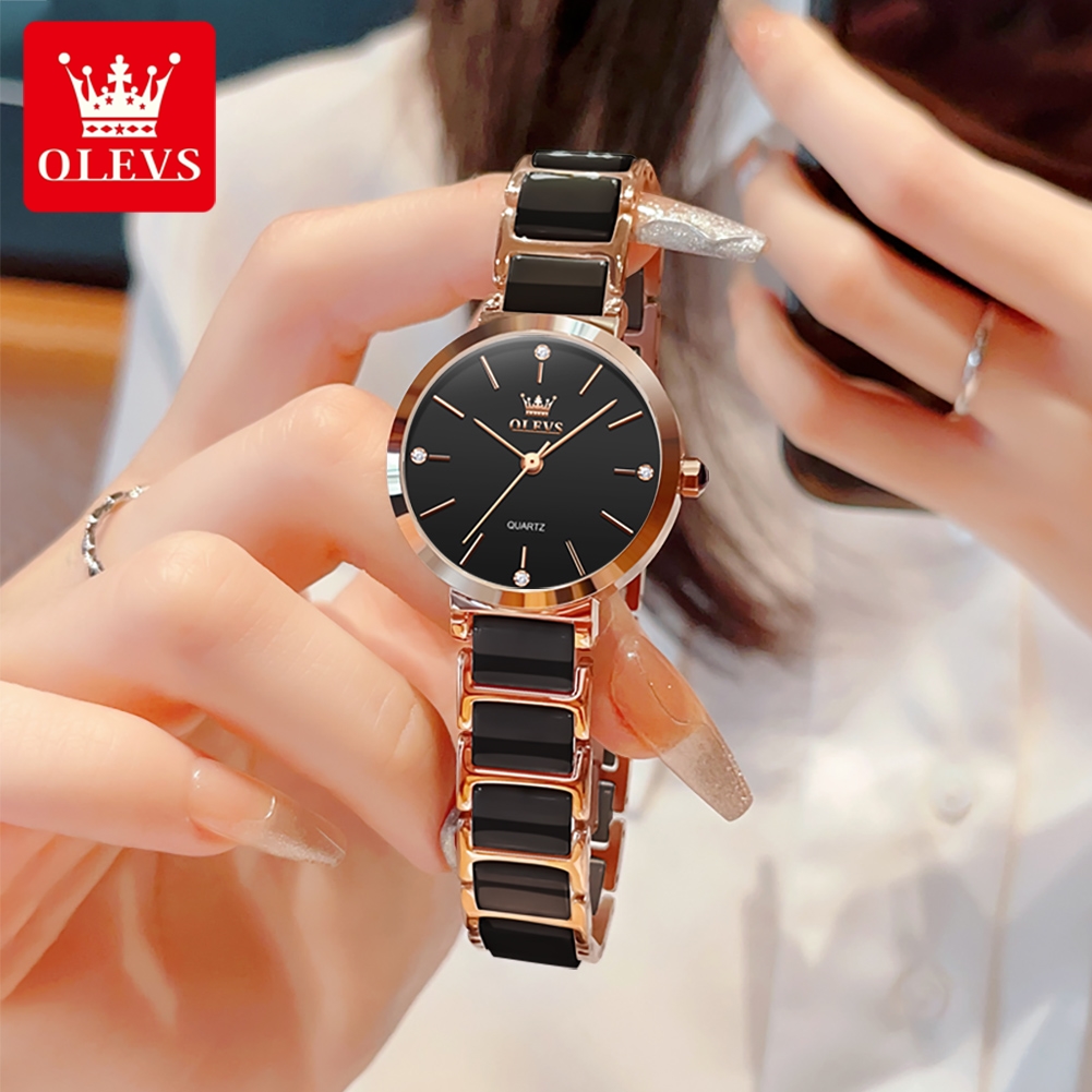 OLEVS Damenuhr 5877, luxuriöse – Luxury Watch Hand Bewertung und Preis