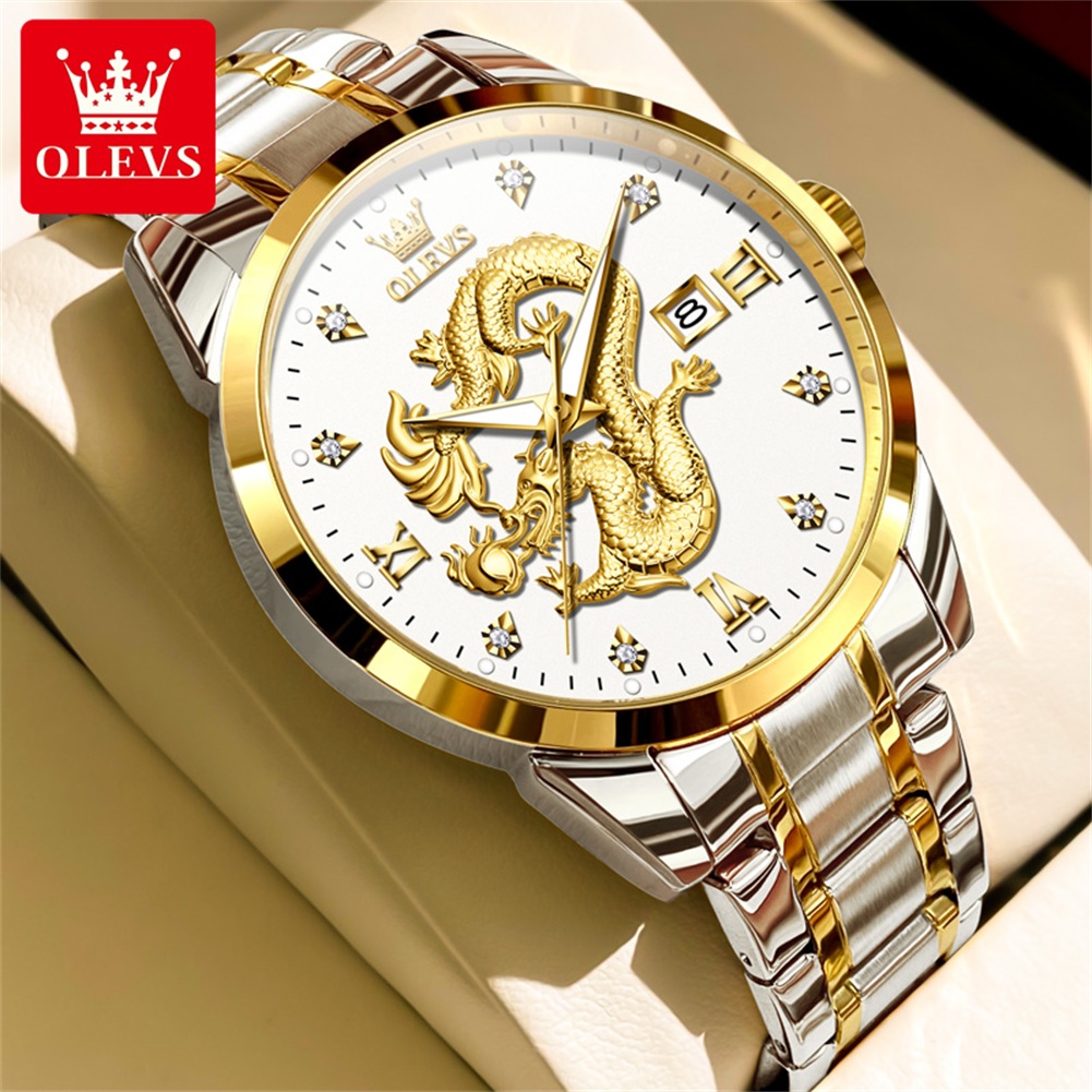 OLEVS Mode China Loong Dragon  – Luxury Watch In China Bewertung und Preis
