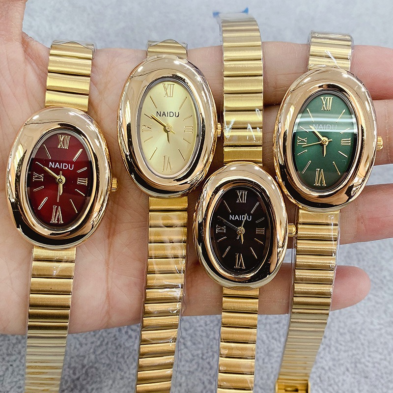 Luxus Marke Gold Oval Frauen Q – Luxury Watch Brand For Women Bewertung und Preis