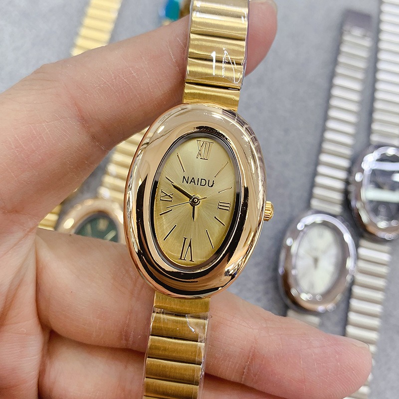 Luxus Marke Gold Oval Frauen Q – Luxury Watch Brand For Women Bewertung und Preis