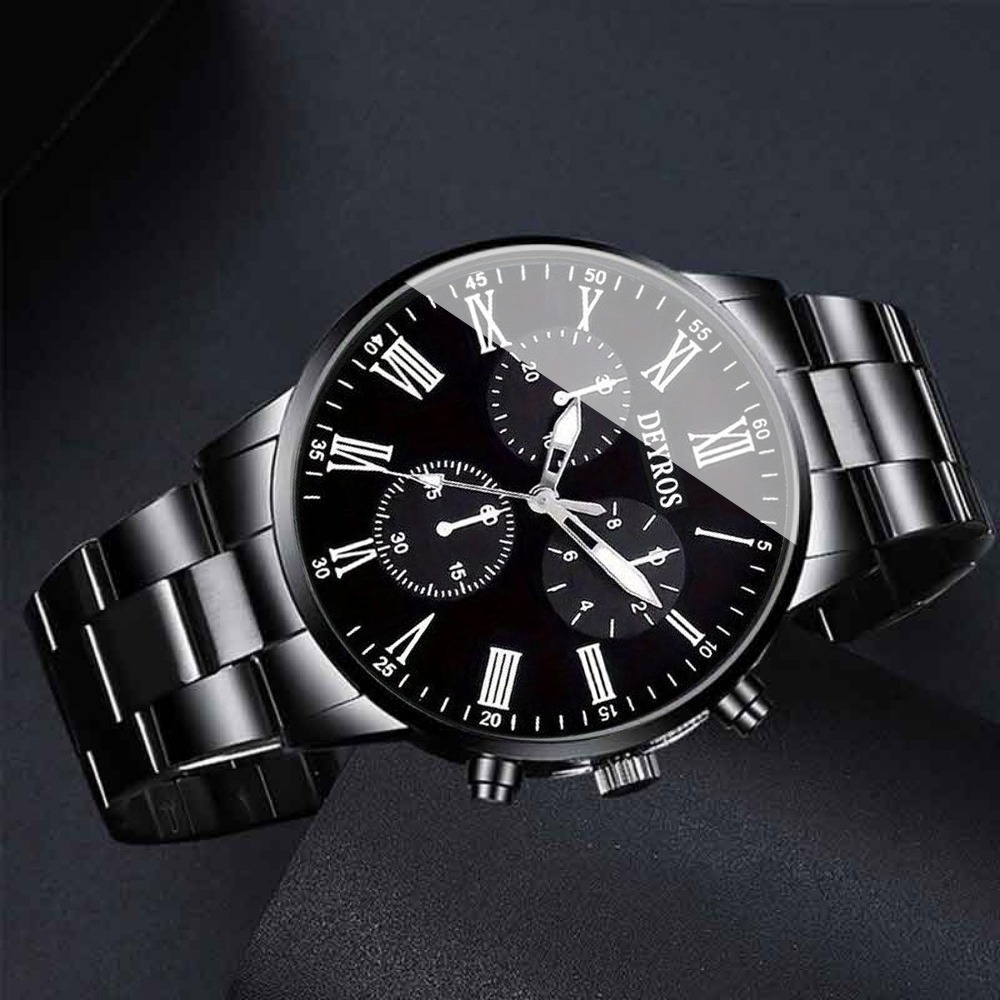 4-teiliges Set: Herrenuhr und  – Watch Triangle Luxury Bewertung und Preis