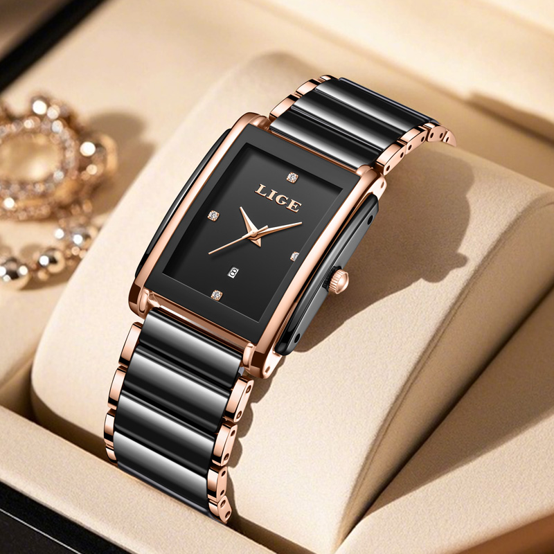 LIGE Modische Elegante Damenuh – Luxury Watch Travel Case Bewertung und Preis