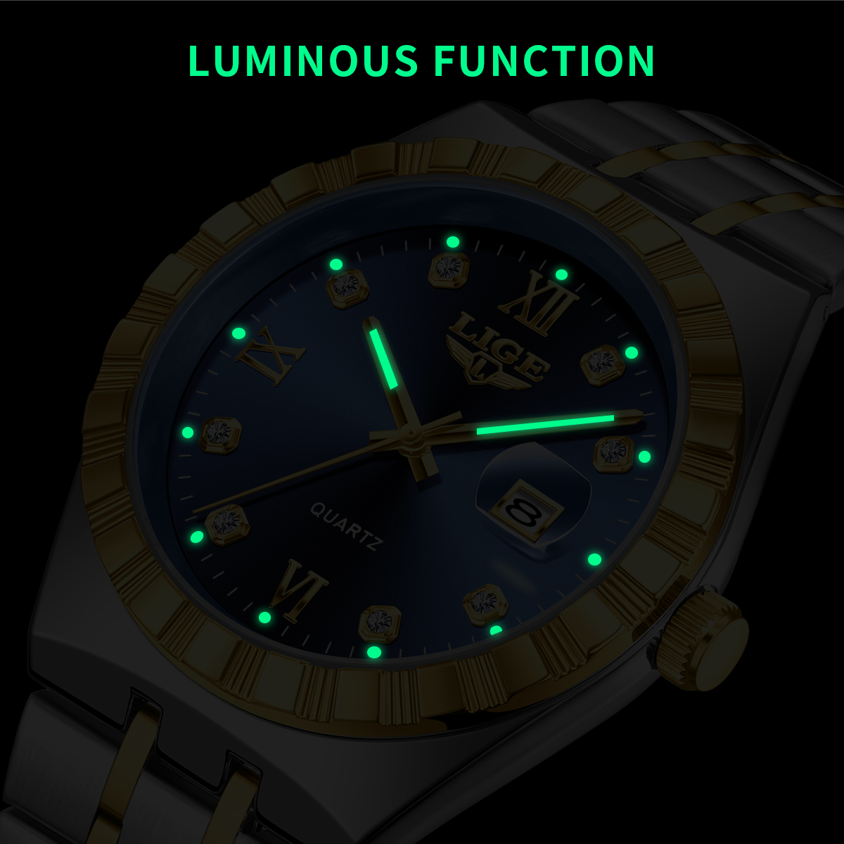 LIGE Business Herrenuhren Top- – Luxury Watch Hand Bewertung und Preis